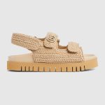 Gucci Women’s sandal with Double G